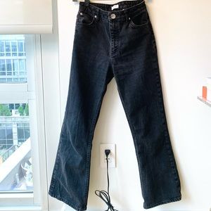 Sandro Black Boyfriend Jeans EU 36
